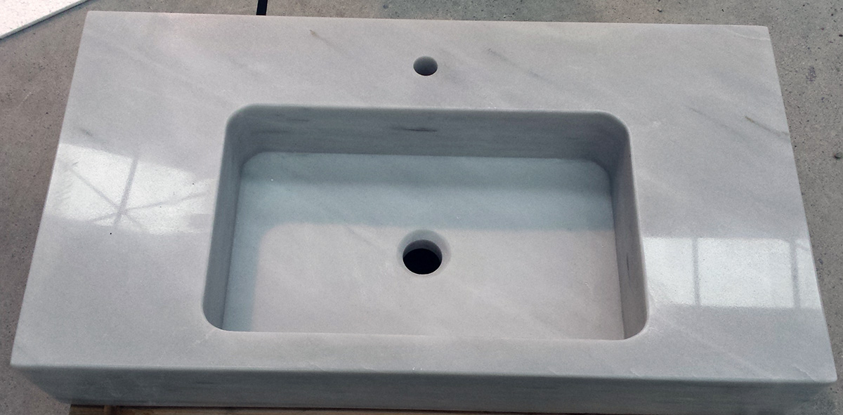 LAVABO ENCIMERA BLANCO MACAEL