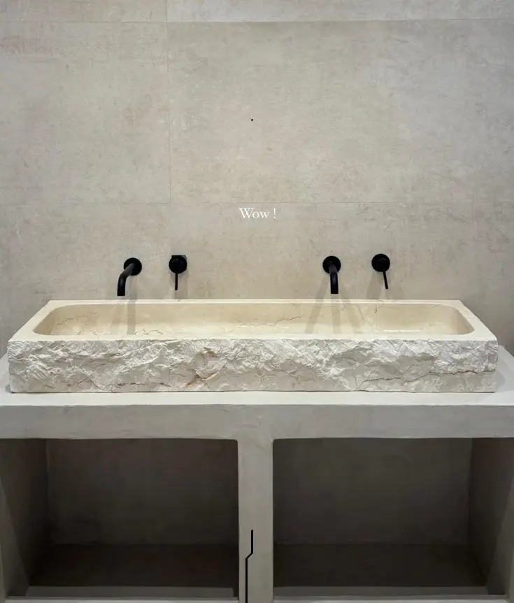 GB 26 ENCIMERA RÚSTICA EN CREMA MARFIL SENO GRANDE